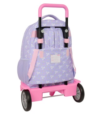 MOCHILA GDE. C/RUEDAS COMPACT EVOL. EXT. SAFTA "BOUQUET" 2