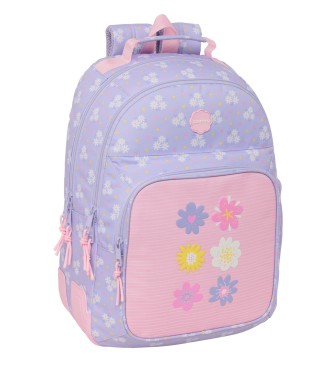 MOCHILA DOBLE ADAPT.CARRO SAFTA "BOUQUET"