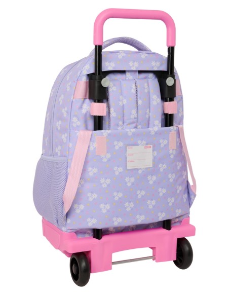 MOCHILA GDE. C/RUEDAS COMPACT EXTRAIBLE SAFTA "BOUQUET"