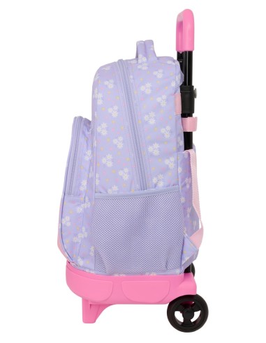 MOCHILA GDE. C/RUEDAS COMPACT EXTRAIBLE SAFTA "BOUQUET"