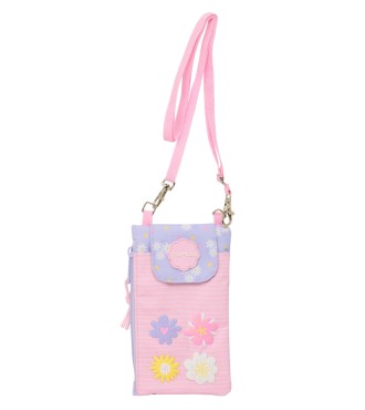 MONEDERO PORTAMOVIL SAFTA "BOUQUET"