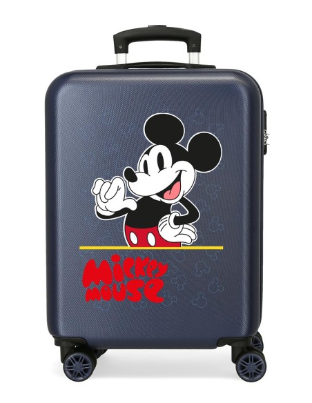 4731722 TROLLEY ABS 55CM. 4R. MICKEY MOUSE FASHION MARINO