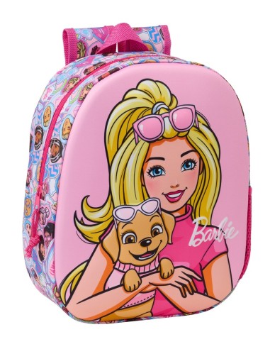 MOCHILA 3D BARBIE 3D Mochilas Guardería | Fraber