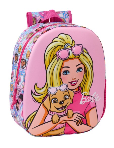 MOCHILA 3D BARBIE 3D Mochilas Guardería | Fraber