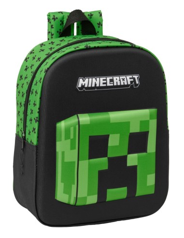 MOCHILA GUARDERIA 3D MINECRAFT Mochilas Guardería | Fraber