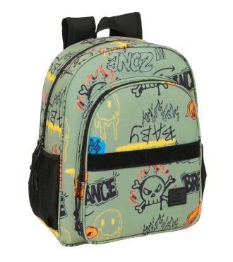 MOCHILA JUNIOR ADAPT.CARRO SAFTA GRAFFITI "ZONE"