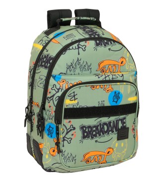 MOCHILA DOBLE ADAPT.CARRO SAFTA GRAFFITI "ZONE"