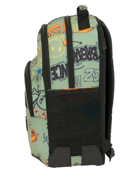 MOCHILA DOBLE ADAPT.CARRO SAFTA GRAFFITI "ZONE"