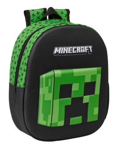 MOCHILA 3D MINECRAFT Mochilas Guardería | Fraber