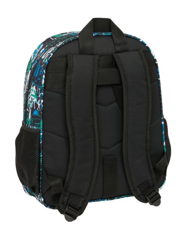 MOCHILA JUNIOR ADAPT.CARRO SAFTA GRAFFITI "GO"