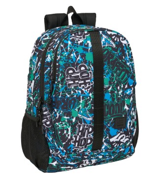MOCHILA ADAPT.CARRO SAFTA GRAFFITI "GO"