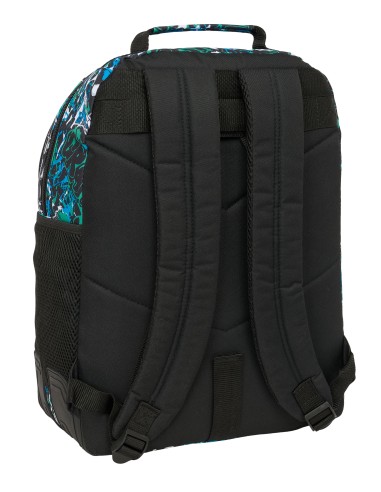 MOCHILA DOBLE ADAPT.CARRO SAFTA GRAFFITI "GO"