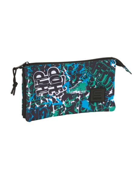 PORTATODO TRIPLE SAFTA GRAFFITI "GO"