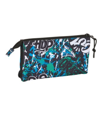 PORTATODO TRIPLE SAFTA GRAFFITI "GO" 2