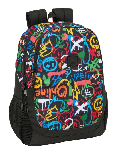 MOCHILA ADAPT.CARRO SAFTA GRAFFITI "COLORS"