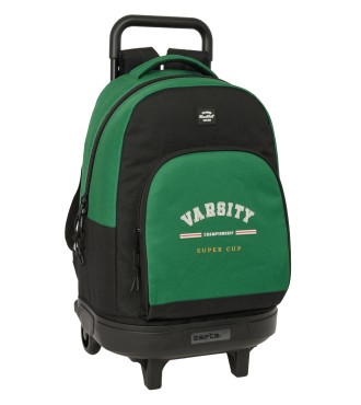 MOCHILA GDE. C/RUEDAS COMPACT EXTRAIBLE BLACKFIT8 "VARSITY"