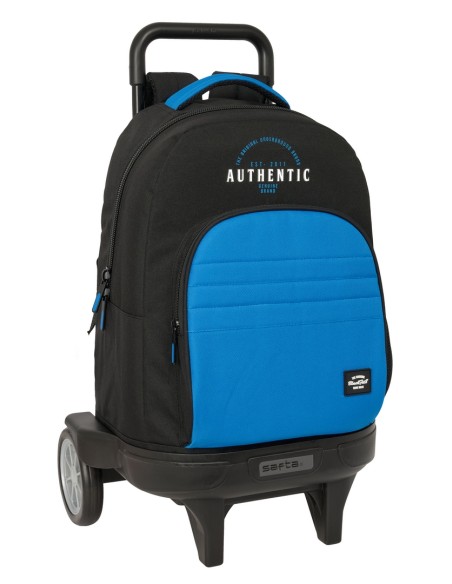 MOCHILA GDE. C/RUEDAS COMPACT EVOL. EXT. BLACKFIT8 "UNDERGROUND"