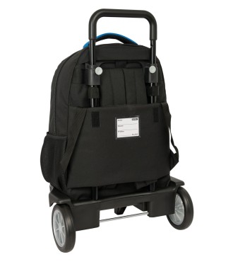 MOCHILA GDE. C/RUEDAS COMPACT EVOL. EXT. BLACKFIT8 "UNDERGROUND" 2