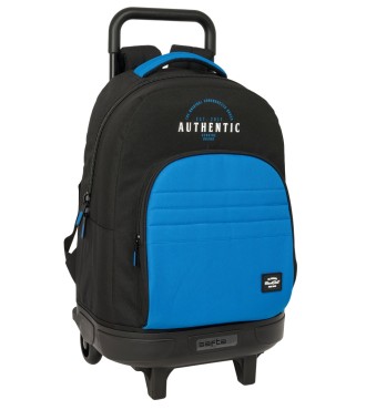 MOCHILA GDE. C/RUEDAS COMPACT EXTRAIBLE BLACKFIT8 "UNDERGROUND"