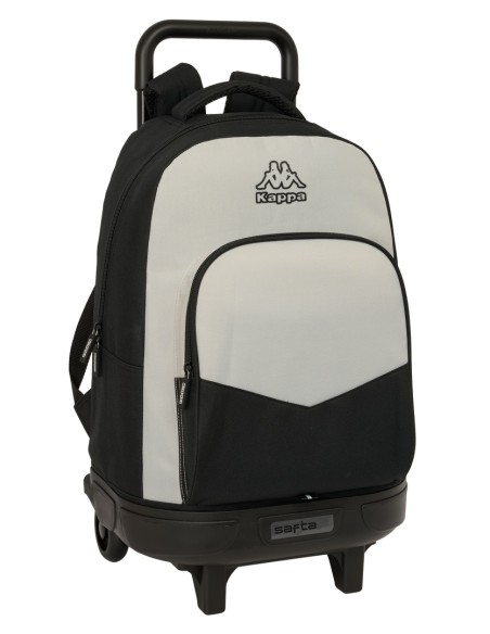 MOCHILA GDE. C/RUEDAS COMPACT EXTRAIBLE KAPPA "GREY"