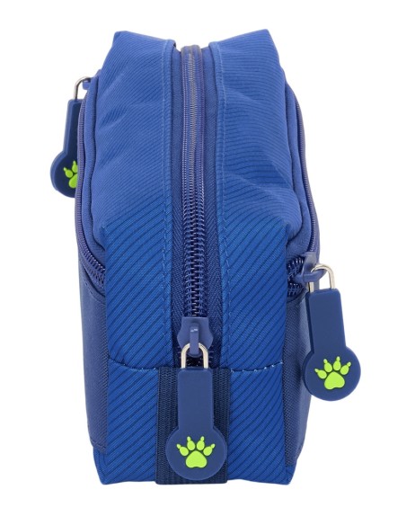 PORTATODO TRIPLE PEQ. C/GOMA ELAST. 22CM KELME "BLUE"