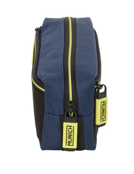 PORTATODO TRIPLE PEQ. C/GOMA ELAST. 22CM MUNICH "TRACK"