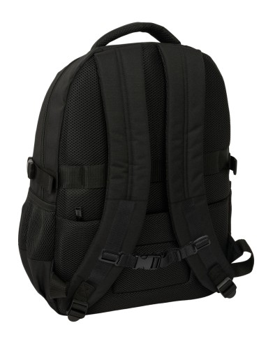 MOCHILA CROSS DOBLE SAFTA NEGRO
