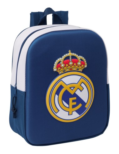 MOCHILA GUARDERIA 3D REAL MADRID 3D Mochilas Guardería | ...