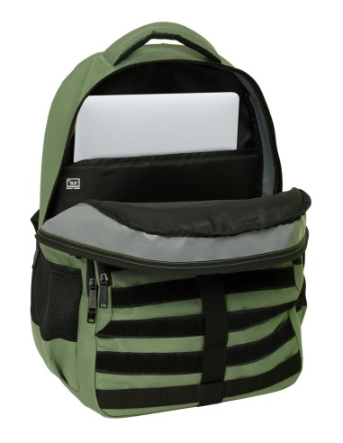 MOCHILA CROSS DOBLE SAFTA VERDE