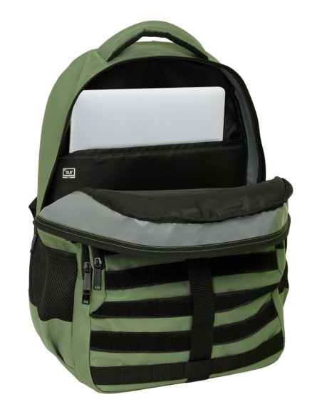 MOCHILA CROSS DOBLE SAFTA VERDE