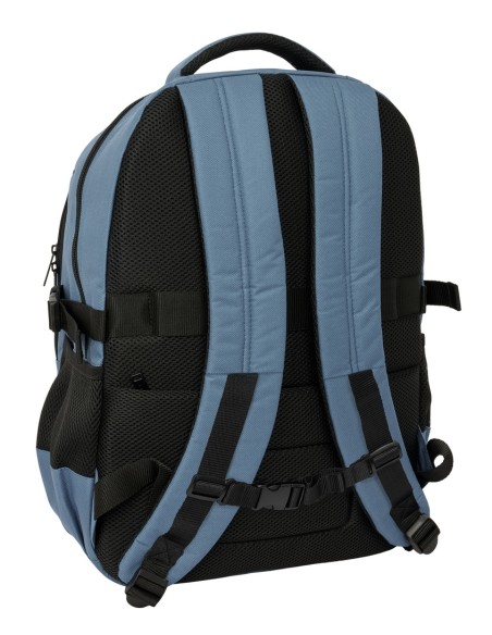 MOCHILA CROSS DOBLE SAFTA GRAFITO