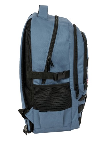 MOCHILA CROSS DOBLE SAFTA GRAFITO