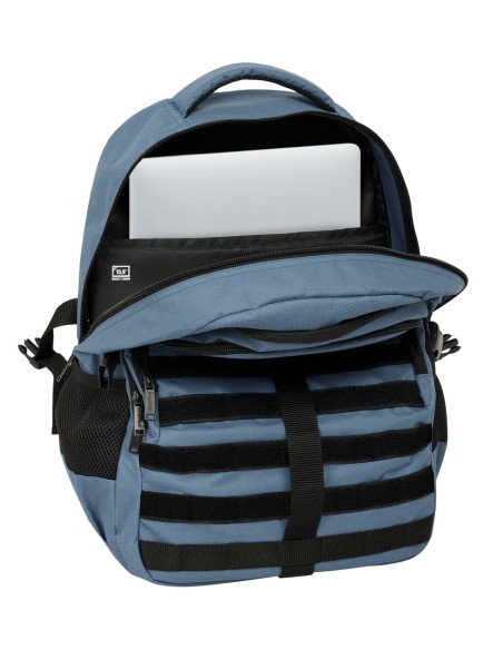 MOCHILA CROSS DOBLE SAFTA GRAFITO