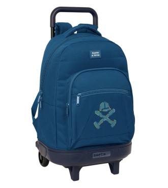 MOCHILA GDE. C/RUEDAS COMPACT EXTRAIBLE HARPER & NEYER