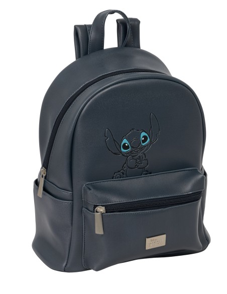 MINI MOCHILA TEEN STITCH "GRAY"