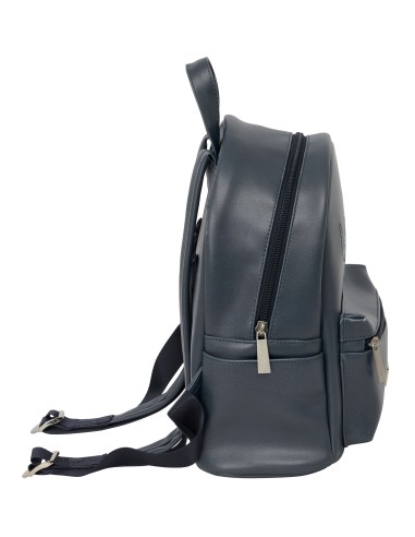 MINI MOCHILA TEEN STITCH "GRAY"