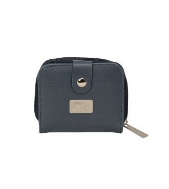 MONEDERO BILLETERA STITCH "GRAY" 2