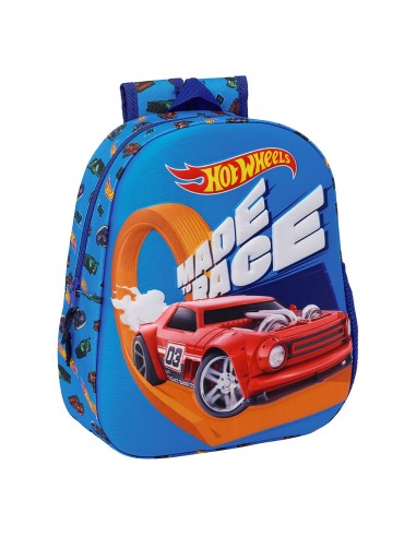 MOCHILA 3D HOT WHEELS Mochilas Guardería | Fraber