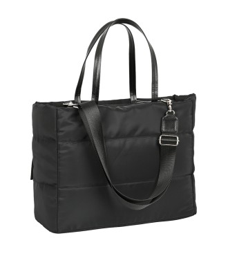 BOLSO CON BOLSILLO PARA PORTATIL 14,1'' MOOS CAPSULA ACOLCHADO "NEG... 2