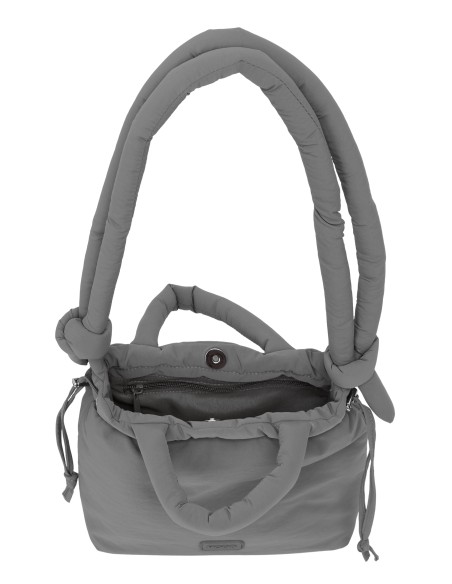 BOLSO MOOS CAPSULA ACOLCHADO "GREY"