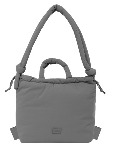 BOLSO MOCHILA MOOS CAPSULA ACOLCHADO "GREY"