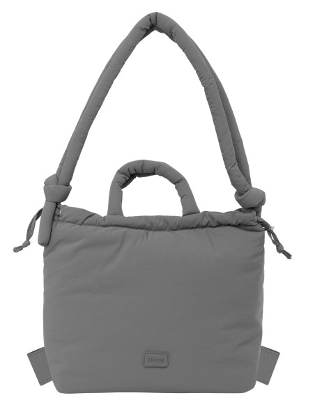 BOLSO MOCHILA MOOS CAPSULA ACOLCHADO "GREY"