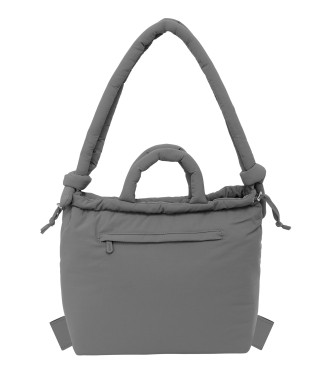 BOLSO MOCHILA MOOS CAPSULA ACOLCHADO "GREY" 2