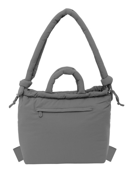 BOLSO MOCHILA MOOS CAPSULA ACOLCHADO "GREY"