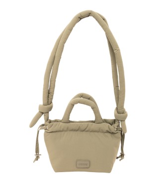 BOLSITO MOCHILA MOOS CAPSULA ACOLCHADO "BEIGE"