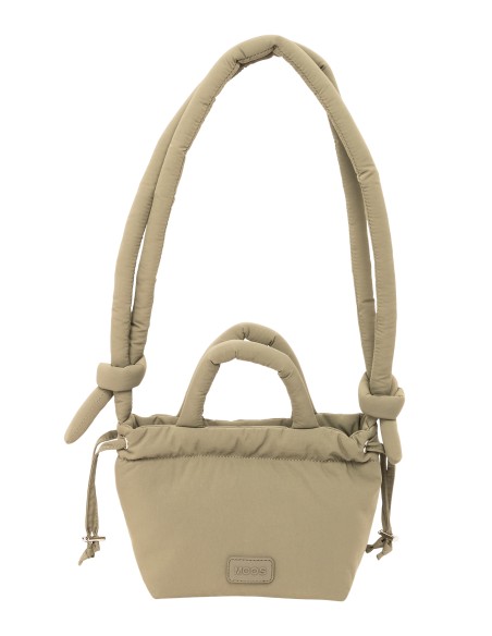 BOLSITO MOCHILA MOOS CAPSULA ACOLCHADO "BEIGE"