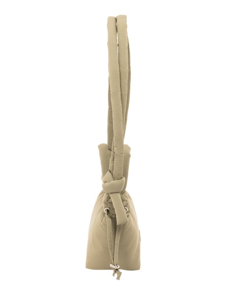 BOLSITO MOCHILA MOOS CAPSULA ACOLCHADO "BEIGE"
