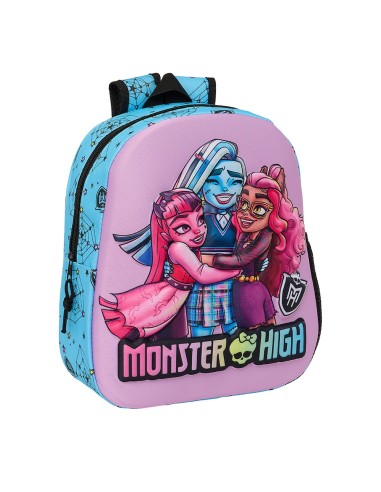 MOCHILA 3D MONSTER HIGH Mochilas Guardería | Fraber