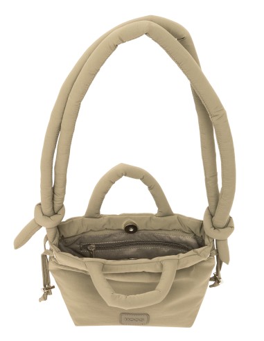 BOLSITO MOCHILA MOOS CAPSULA ACOLCHADO "BEIGE"