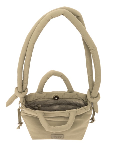 BOLSITO MOCHILA MOOS CAPSULA ACOLCHADO "BEIGE"